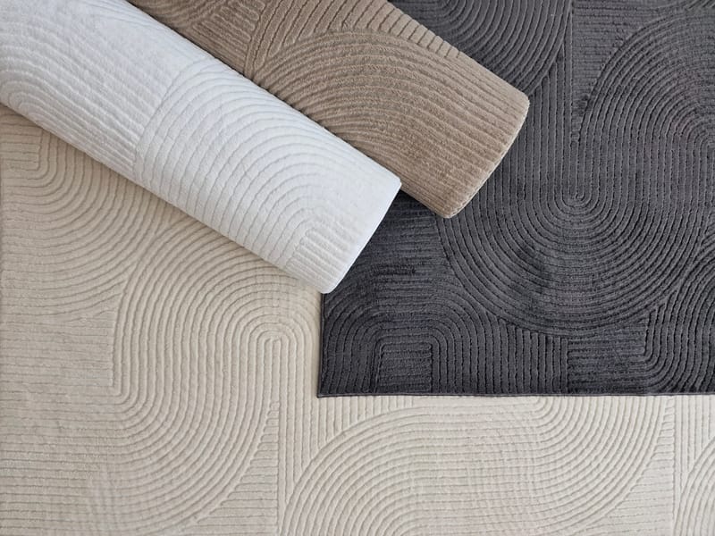 Castello Wiltonteppe 160x230 cm Rektangulært - Hvit - Tekstiler - Tepper & Matter - Hall matte