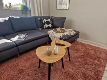 Lounge Ryeteppe 200x290 cm Rektangulær - Kobber - Tekstiler - Tepper & Matter - Moderne tepper - Ryeteppe
