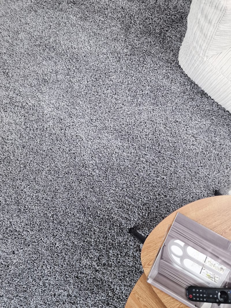 Lounge Løper 80x250 cm Rektangulær - Sølv - Tekstiler - Tepper & Matter - Moderne tepper - Ryeteppe