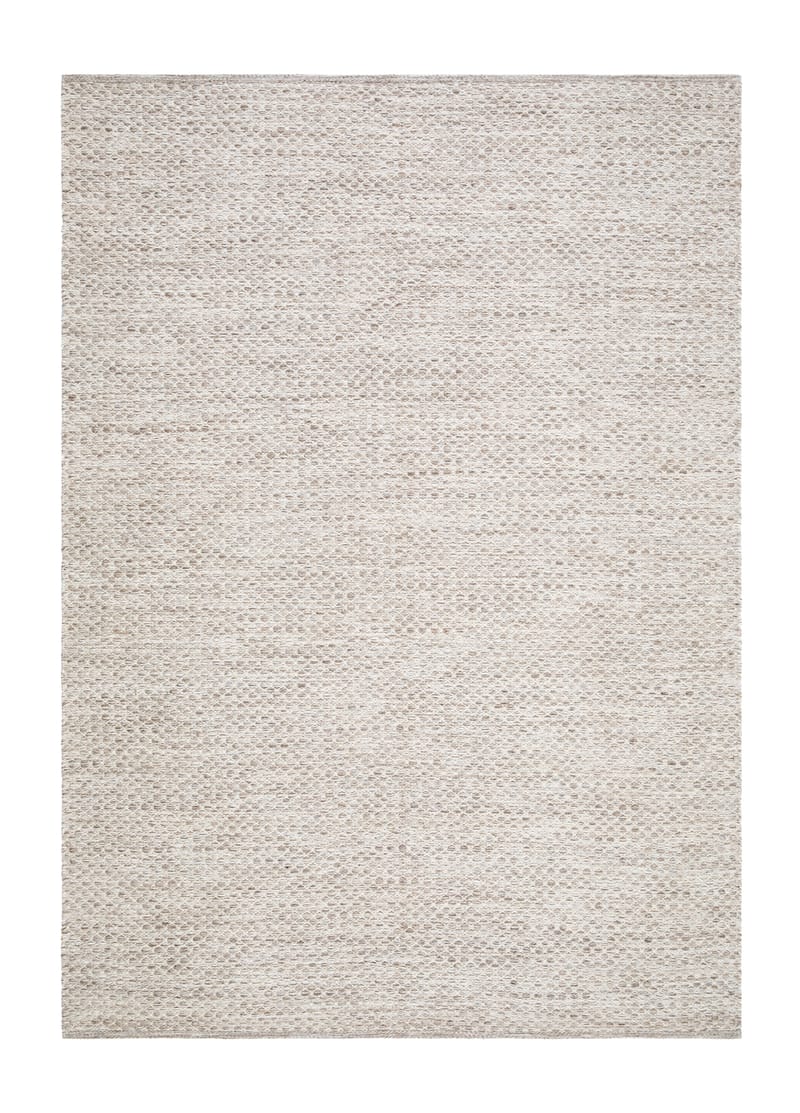 Varberg Bomullsteppe 160x230 cm Rektangulær - Beige - Tekstiler - Tepper & Matter - Hall matte