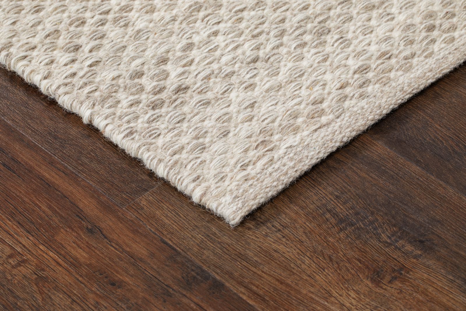 Varberg Bomullsteppe 200x300 cm Rektangulær - Beige - Tekstiler - Tepper & Matter - Hall matte