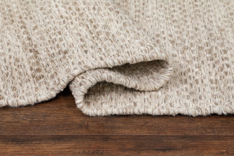 Varberg Bomullsteppe 200x300 cm Rektangulær - Beige - Tekstiler - Tepper & Matter - Hall matte