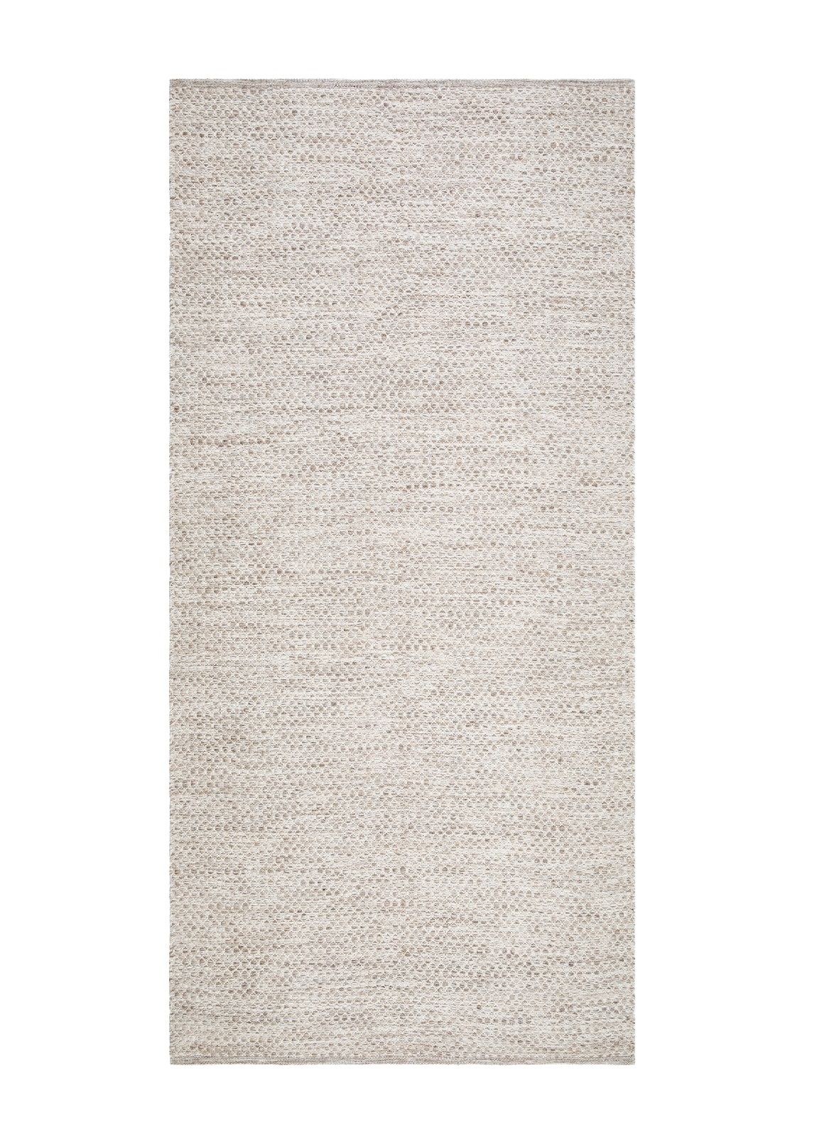 Varberg Løper 75x230 cm Rektangulær - Beige - Tekstiler - Tepper & Matter - Moderne tepper - Bomullstepper