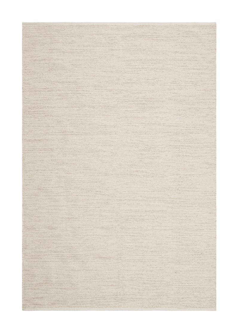 Visby Bomullsteppe 240x340 cm Rektangulær - Krem - Tekstiler - Tepper & Matter - Moderne tepper - Bomullstepper