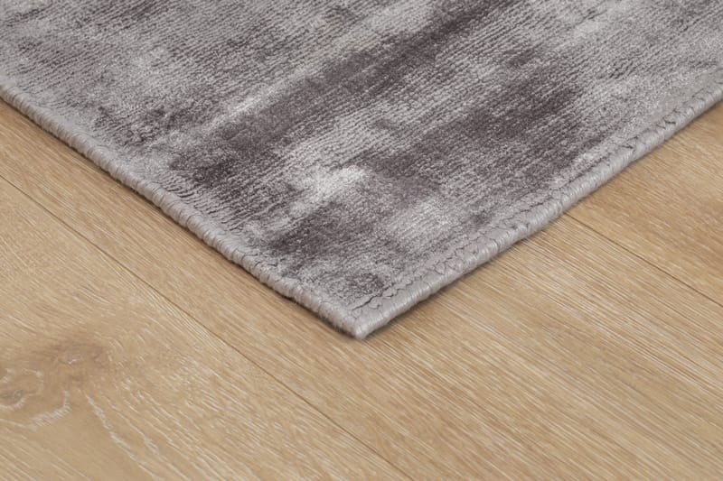 Tribeca Viskosmatte 160x230 cm Rektangulær - Grå - Tekstiler - Tepper & Matter - Moderne tepper - Viskosematter