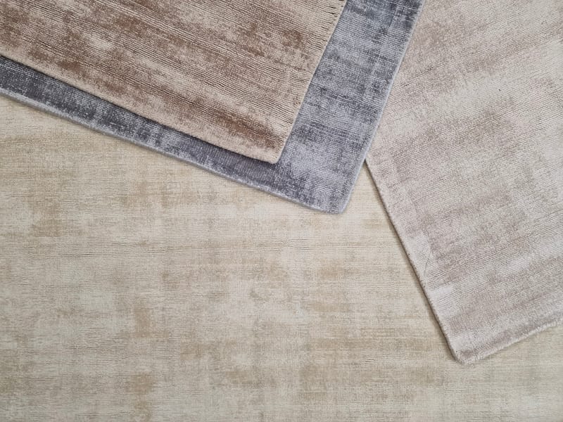 Tribeca Viskoseteppe 240x340 cm Rektangulær - Sand - Tekstiler - Tepper & Matter - Moderne tepper - Viskosematter
