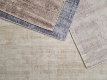 Tribeca Viskoseteppe 240x340 cm Rektangulær - Grå - Tekstiler - Tepper & Matter - Moderne tepper - Viskosematter