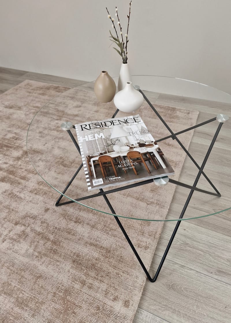 Tribeca Viskoseteppe 240x340 cm Rektangulær - Lin - Tekstiler - Tepper & Matter - Moderne tepper - Viskosematter