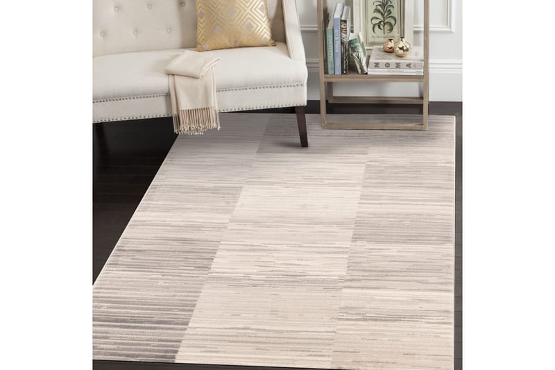 Kherul Løper 80x150 cm Rektangulær - Grå/Beige/Brun - Tekstiler - Tepper & Matter - Moderne tepper - Gangmatter