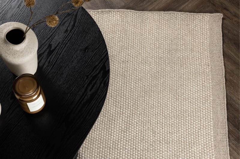 Vilma Ullteppe 160x230 cm - Beige - Tekstiler - Tepper & Matter - Moderne tepper - Ullteppe