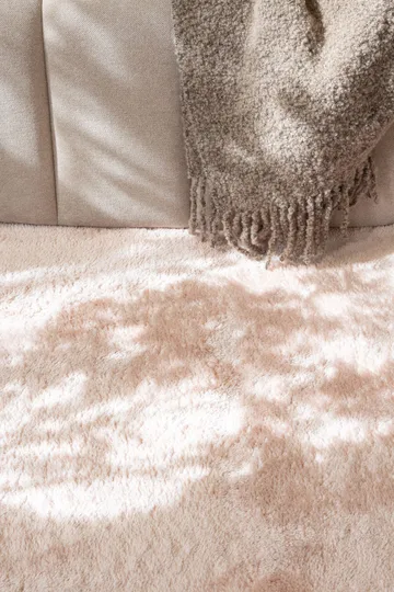 Cozy Ryeteppe 200x290 cm Rektangulær - Rosa - Tekstiler - Tepper & Matter - Moderne tepper - Ryeteppe