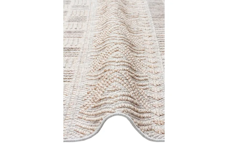 Cozy Løper 80x150 cm Rektangulær - Grå/Beige - Tekstiler - Tepper & Matter - Moderne tepper - Gangmatter