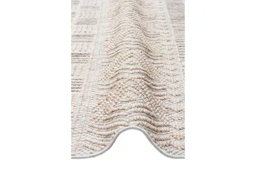 Cozy Løper 80x150 cm Rektangulær - Grå/Beige - Tekstiler - Tepper & Matter - Moderne tepper - Gangmatter