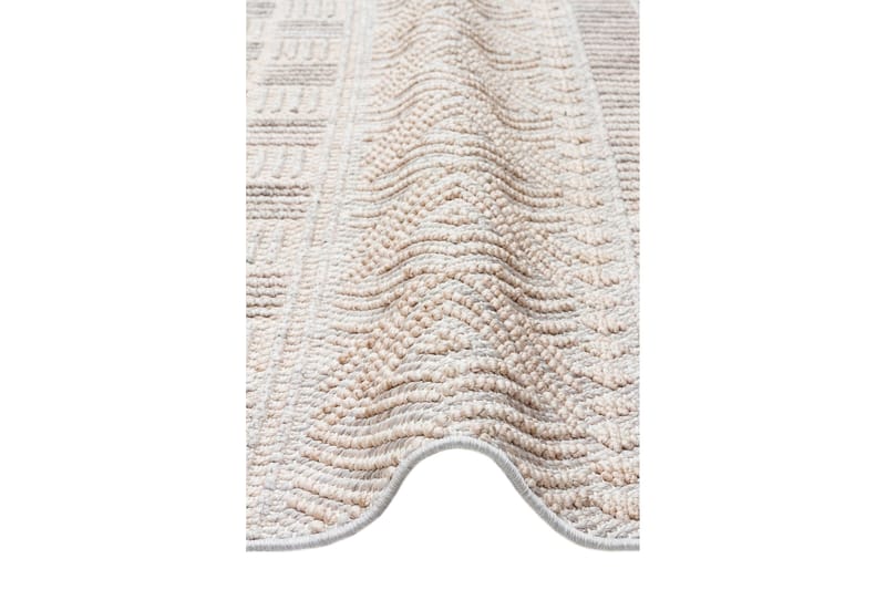 Cozy Wiltonteppe 200x290 cm Rektangulær - Grå/Beige - Tekstiler - Tepper & Matter - Moderne tepper - Friezematter