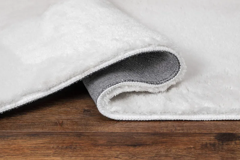 Cozy Ryeteppe Rundt 200 cm - Hvit - Tekstiler - Tepper & Matter - Moderne tepper - Ryeteppe