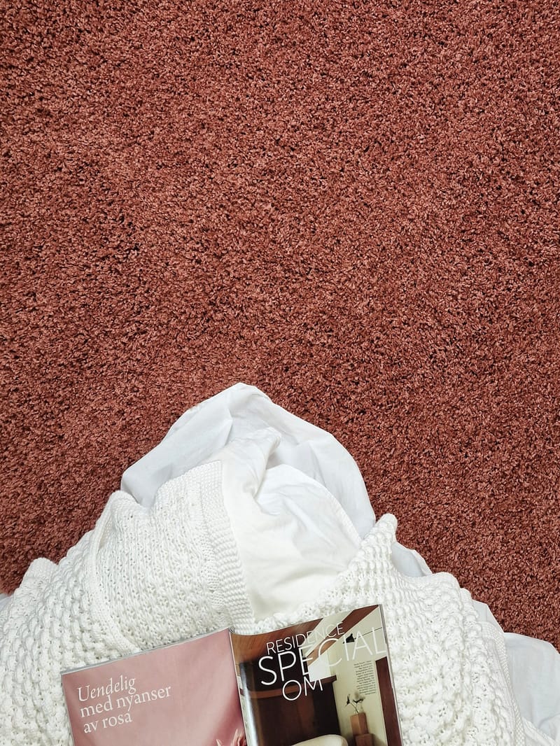 Lounge Ryeteppe 80x150 cm Rektangulær - Kobber - Tekstiler - Tepper & Matter - Moderne tepper - Gangmatter