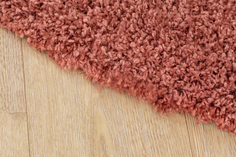 Lounge Ryeteppe Rundt 240 cm - Kobber - Tekstiler - Tepper & Matter - Moderne tepper - Ryeteppe