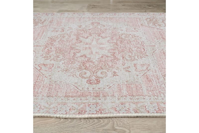 Nilam Bomullsteppe 160x230 cm Rektangulær - Krem - Tekstiler - Tepper & Matter - Moderne tepper - Bomullstepper