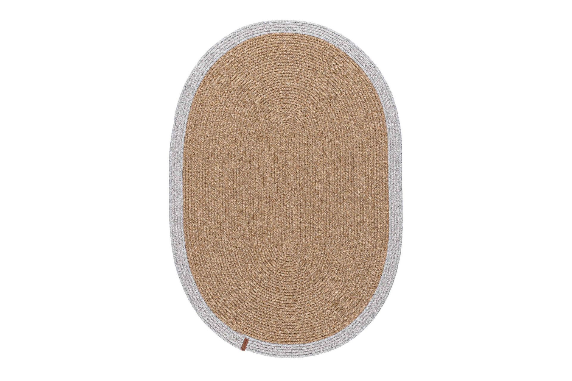 Fielo Bomullsmatta 80x120 cm Rektangulär Grey/Brown 80x120 cm -