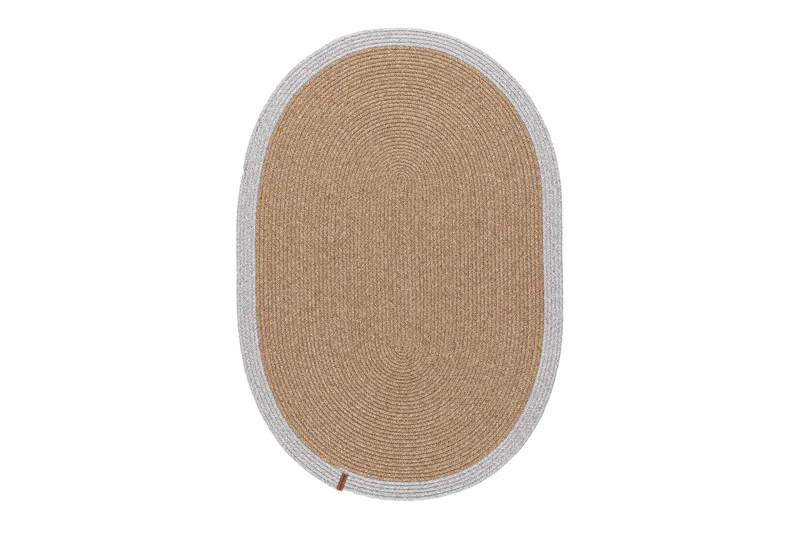 Fielo Bomullsmatta 80x120 cm Rektangulär Grey/Brown 80x120 cm, undefined