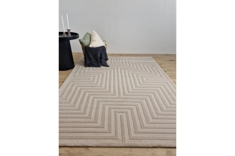 Ritz Wiltonmatte 160x230 cm Rektangulær - Lin - Tekstiler - Tepper & Matter - Moderne tepper - Friezematter