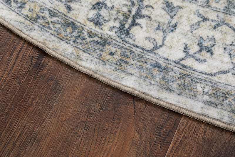 Tarfaya Fryseteppe Rund 240 cm - Natur - Tekstiler - Tepper & Matter - Moderne tepper - Friezematter