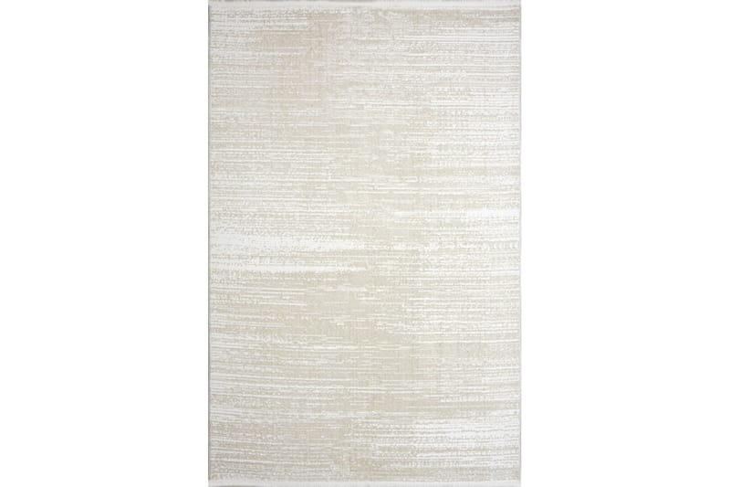 Yasemin Løper 100x150 cm Rektangulær - Hvit/Beige - Tekstiler - Tepper & Matter - Moderne tepper - Gangmatter