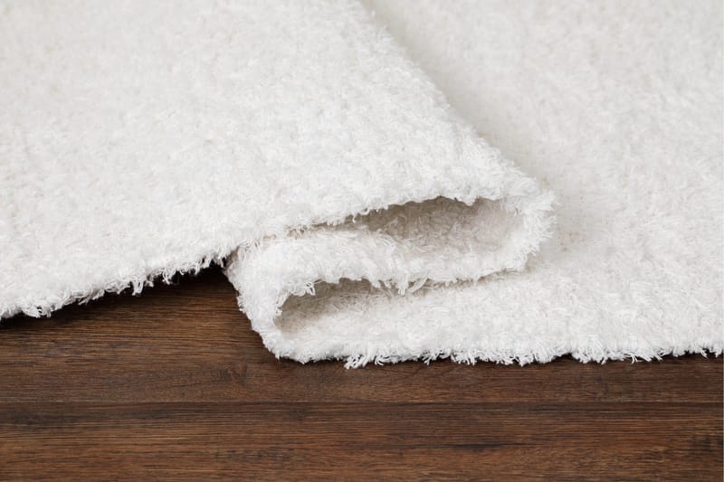 Falsterbo Bomullsteppe 75x150 cm - Hvit - Tekstiler - Tepper & Matter - Moderne tepper - Bomullstepper