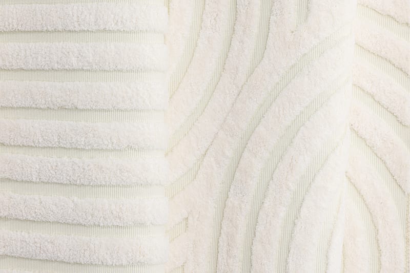 Nikita Ryeteppe 160x230 cm - Hvit - Tekstiler - Tepper & Matter - Moderne tepper - Ryeteppe