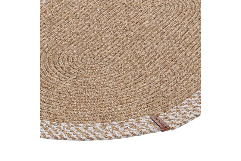 Fielo Bomullsteppe 80x120 cm Rektangulær - Beige - Tekstiler - Tepper & Matter - Moderne tepper - Bomullstepper