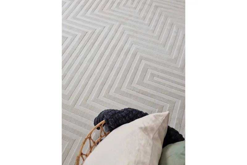 Ritz Wiltonteppe 80x150 cm Rektangulært - Krem - Tekstiler - Tepper & Matter - Moderne tepper - Friezematter