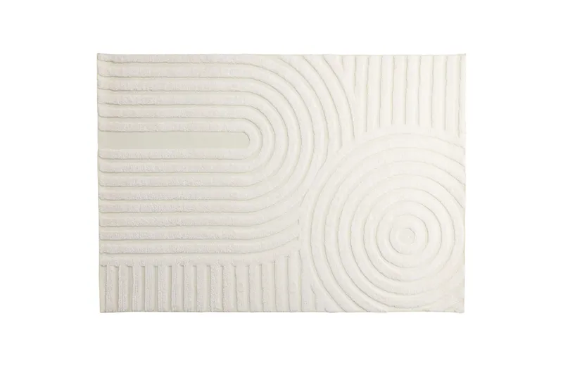 Nikita Ryeteppe 160x230 cm, Hvit