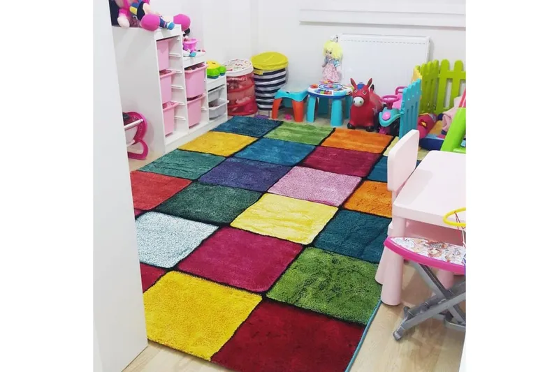 Omendra Wiltonteppe 160x230 cm Rektangulær - Flerfarget - Tekstiler - Tepper & Matter - Moderne tepper - Friezematter