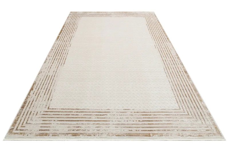 Mhl Løper 100x300 cm Rektangulær, Krem/Gull