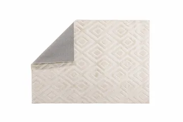 Pia Ryeteppe 160x230 cm - Hvit - Tekstiler - Tepper & Matter - Moderne tepper - Ryeteppe