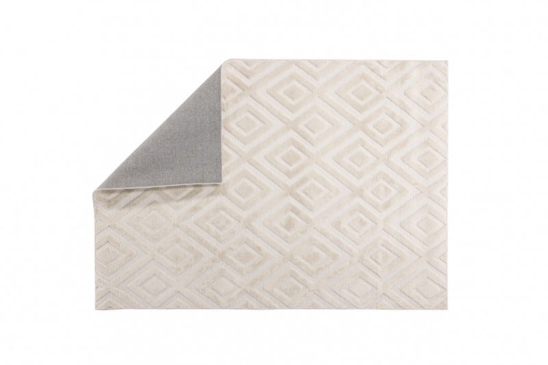 Pia Ryeteppe 160x230 cm - Hvit - Tekstiler - Tepper & Matter - Moderne tepper - Ryeteppe