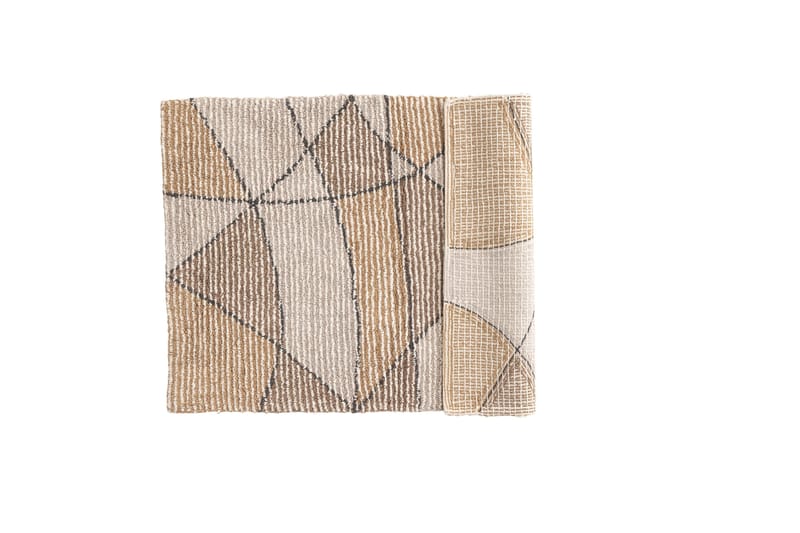 Loui Bomullsteppe 60x90 cm - Hvit - Tekstiler - Tepper & Matter - Moderne tepper - Bomullstepper