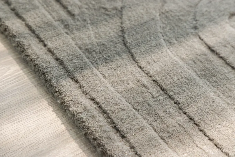 Nora Ullteppe 50x80 cm - Grå - Tekstiler - Tepper & Matter - Moderne tepper - Ullteppe