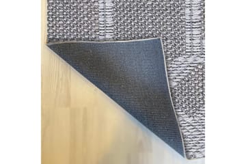 Magma Bomullsteppe 100x200 cm Rektangulær - Grå - Tekstiler - Tepper & Matter - Moderne tepper - Bomullstepper
