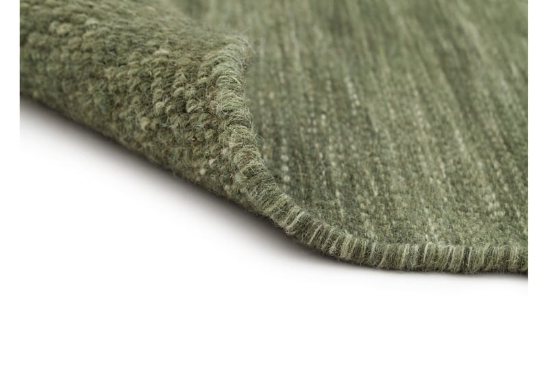 Birka Ullteppe Rund 240 cm - Grønn - Tekstiler - Tepper & Matter - Moderne tepper - Ullteppe