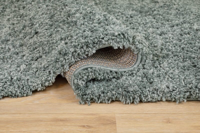 Lounge Løper 80x250 cm Rektangulær - Grønn - Tekstiler - Tepper & Matter - Moderne tepper - Ryeteppe