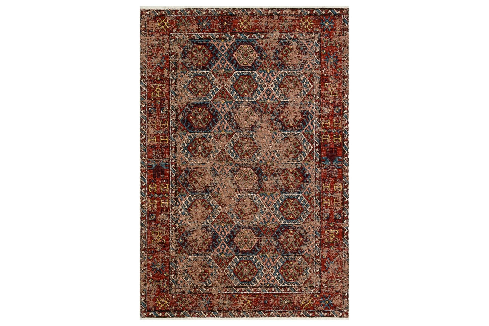 Nomad Wiltonteppe 120x180 cm Rektangulær - Flerfarget