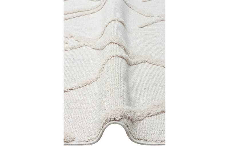 Tolina Løper 80x300 cm Rektangulær - Hvit - Tekstiler - Tepper & Matter - Moderne tepper - Gangmatter
