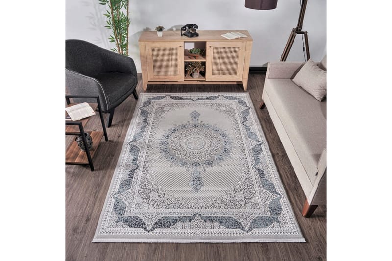 Claggan Wiltonteppe 100x200 cm Rektangulær - Mørkeblå - Tekstiler - Tepper & Matter - Moderne tepper - Friezematter