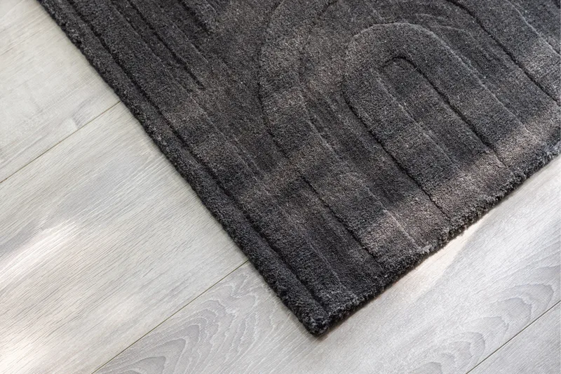 Nora Ullteppe 50x80 cm - Grå - Tekstiler - Tepper & Matter - Moderne tepper - Ullteppe