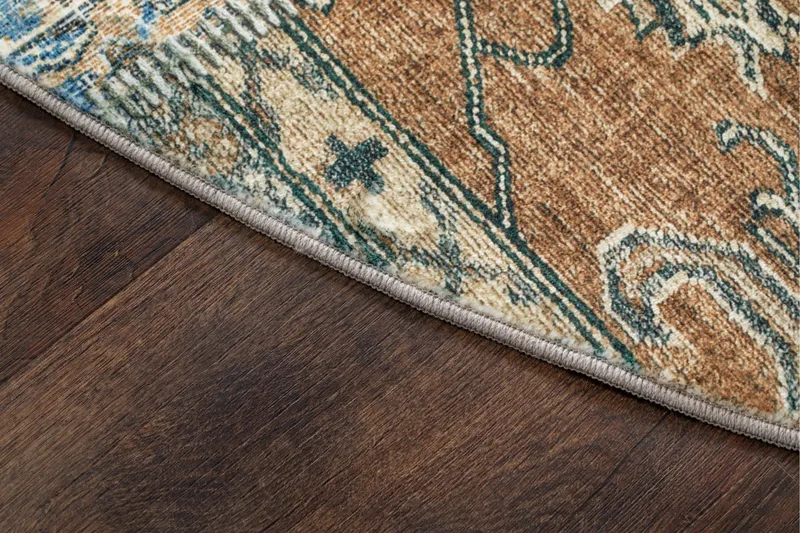 Tarfaya Frizematte Rund 240 cm - Flerfarget - Tekstiler - Tepper & Matter - Moderne tepper - Friezematter