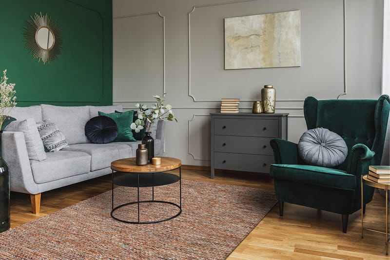 Torekov Ullteppe 200x300 cm - Flerfarget - Tekstiler - Tepper & Matter - Moderne tepper - Ullteppe