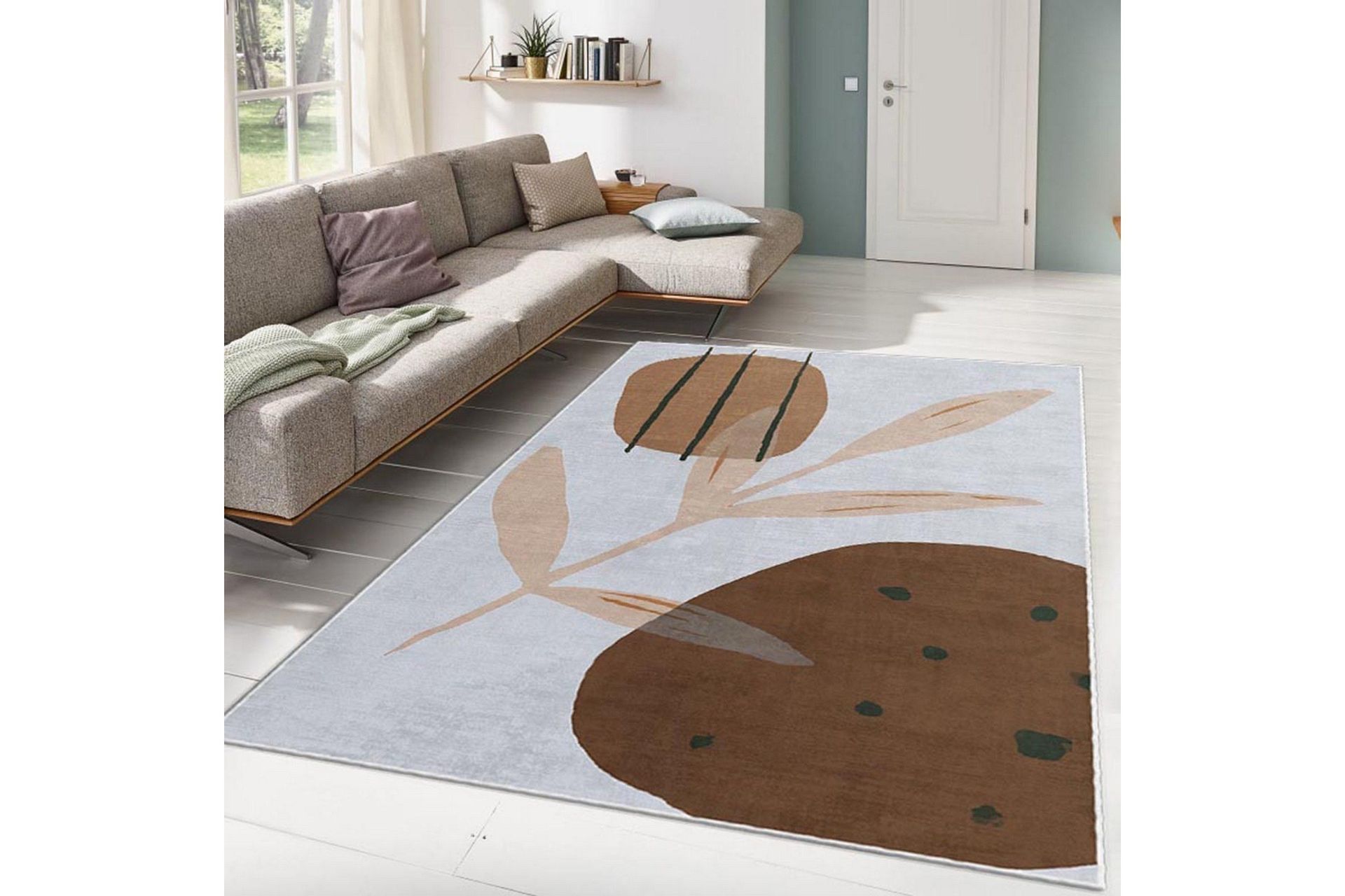 Glenure Wiltonteppe 140x220 cm Rektangulær - Flerfarget