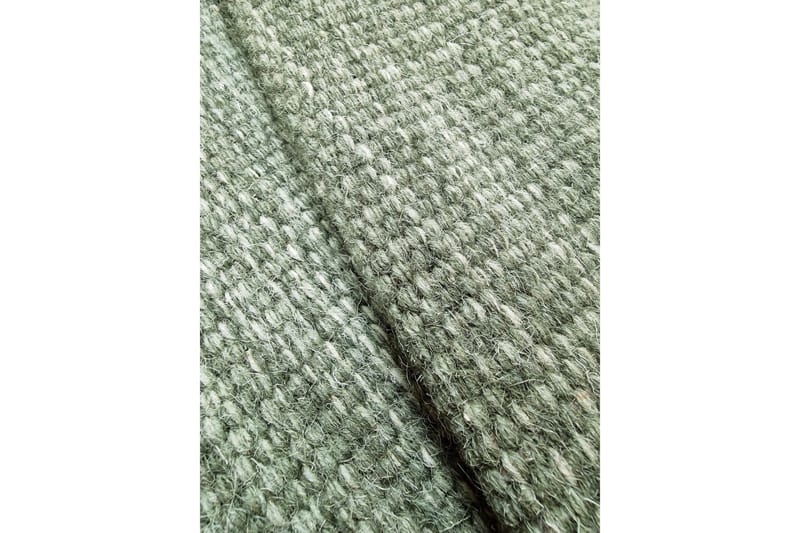 Birka Ullteppe Rund 240 cm - Grønn - Tekstiler - Tepper & Matter - Moderne tepper - Ullteppe