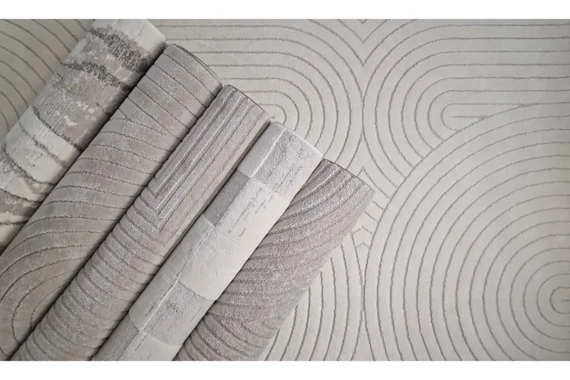 Bella Wiltonteppe 160x230 cm Rektangulært - Lin - Tekstiler - Tepper & Matter - Moderne tepper - Friezematter